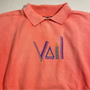 Vintage WEK Vail Collared Pullover / Made In USA 🇺🇸